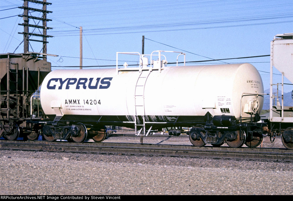 CYPRUS tank car AMMX #14204,